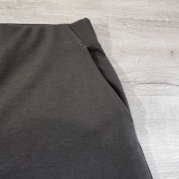 Nic & Zoe Drapey Ponte Wide Leg Ankle Pant In Briar New With Tags Women's Size M - Picture 8 of 14